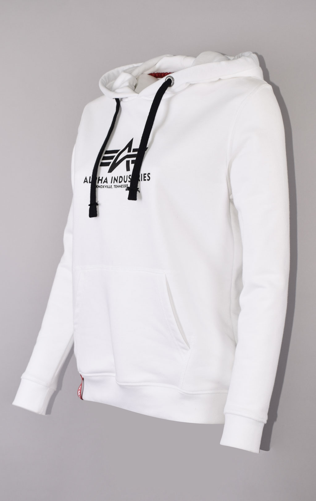 Женская толстовка ALPHA INDUSTRIES NEW BASIC HOODY white 