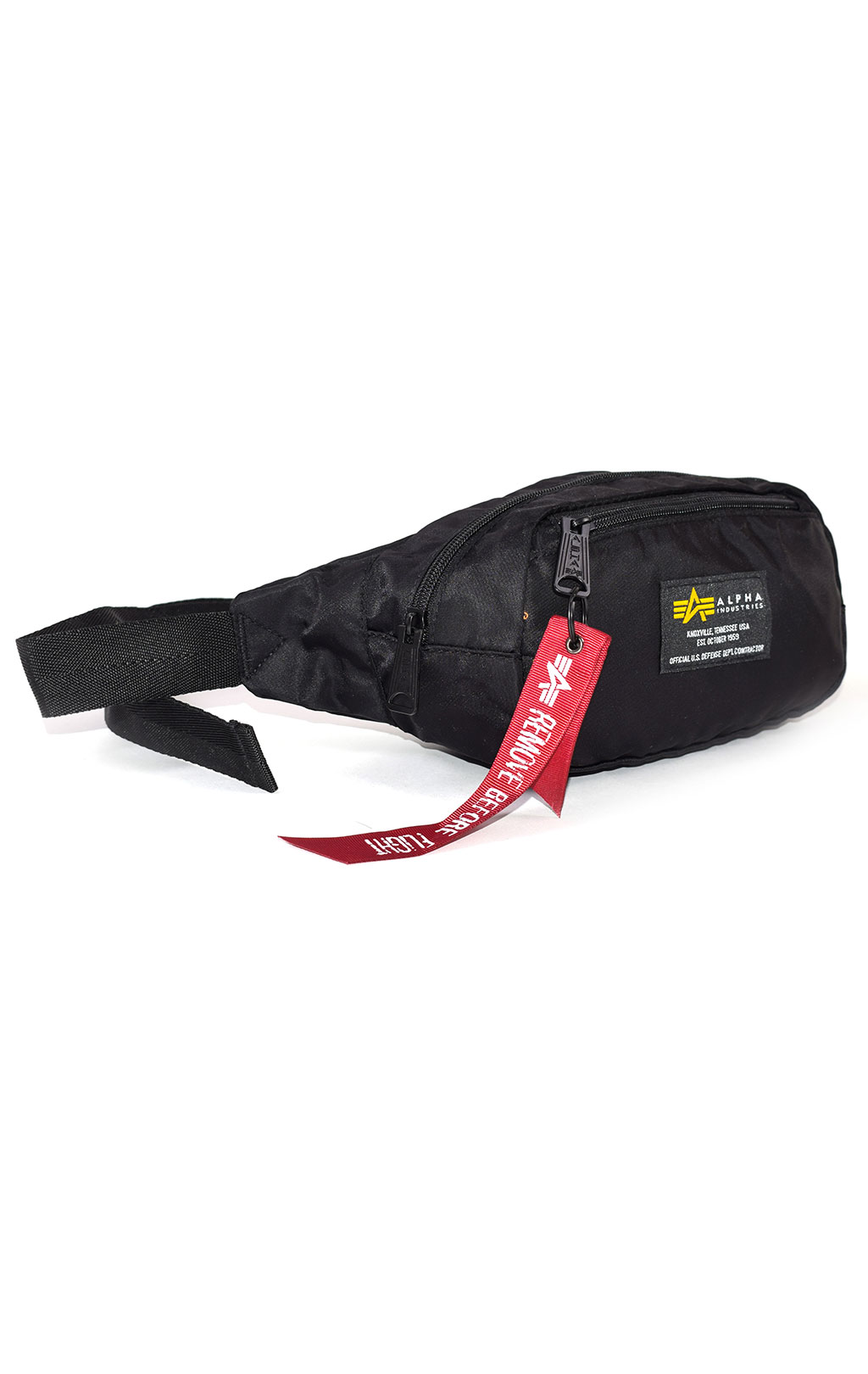 Сумка поясная ALPHA INDUSTRIES CREW WAIST BAG black 