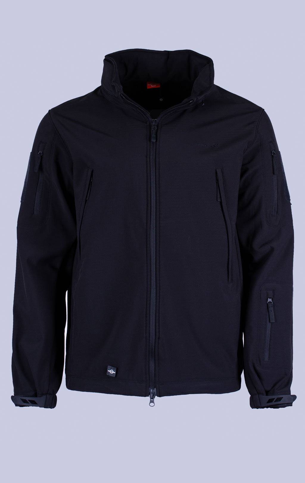 Куртка тактическая softshell Pentagon мембрана ARTAXES Soft Shell black 08011 