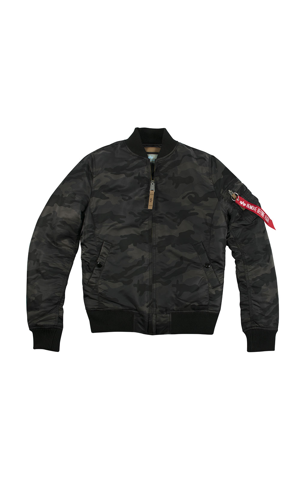 Женский бомбер ALPHA INDUSTRIES VF 59 MA-1 black camo 