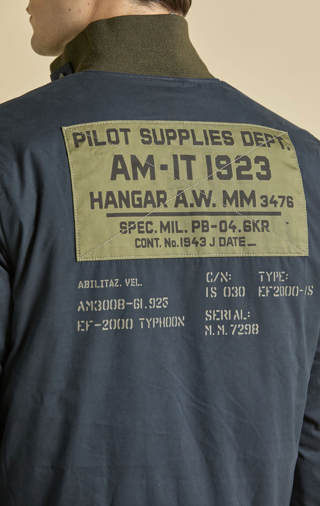 Куртка AERONAUTICA MILITARE FW 25/26/CN midnight blue (AB 3000) 