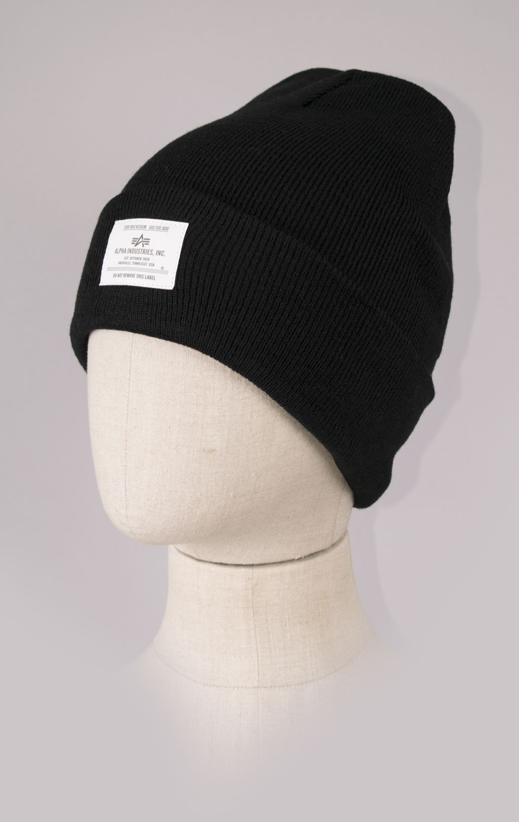 Шапка ALPHA INDUSTRIES ESSENTIAL BEANIE FW 23/24 black 