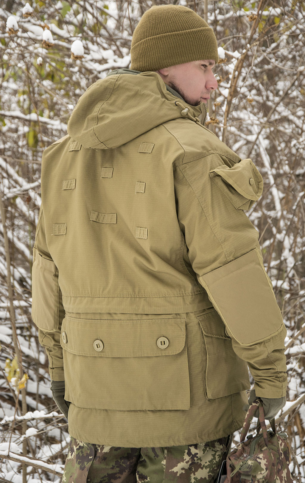 Куртка SMOCK Lightweight rip-stop coyote 