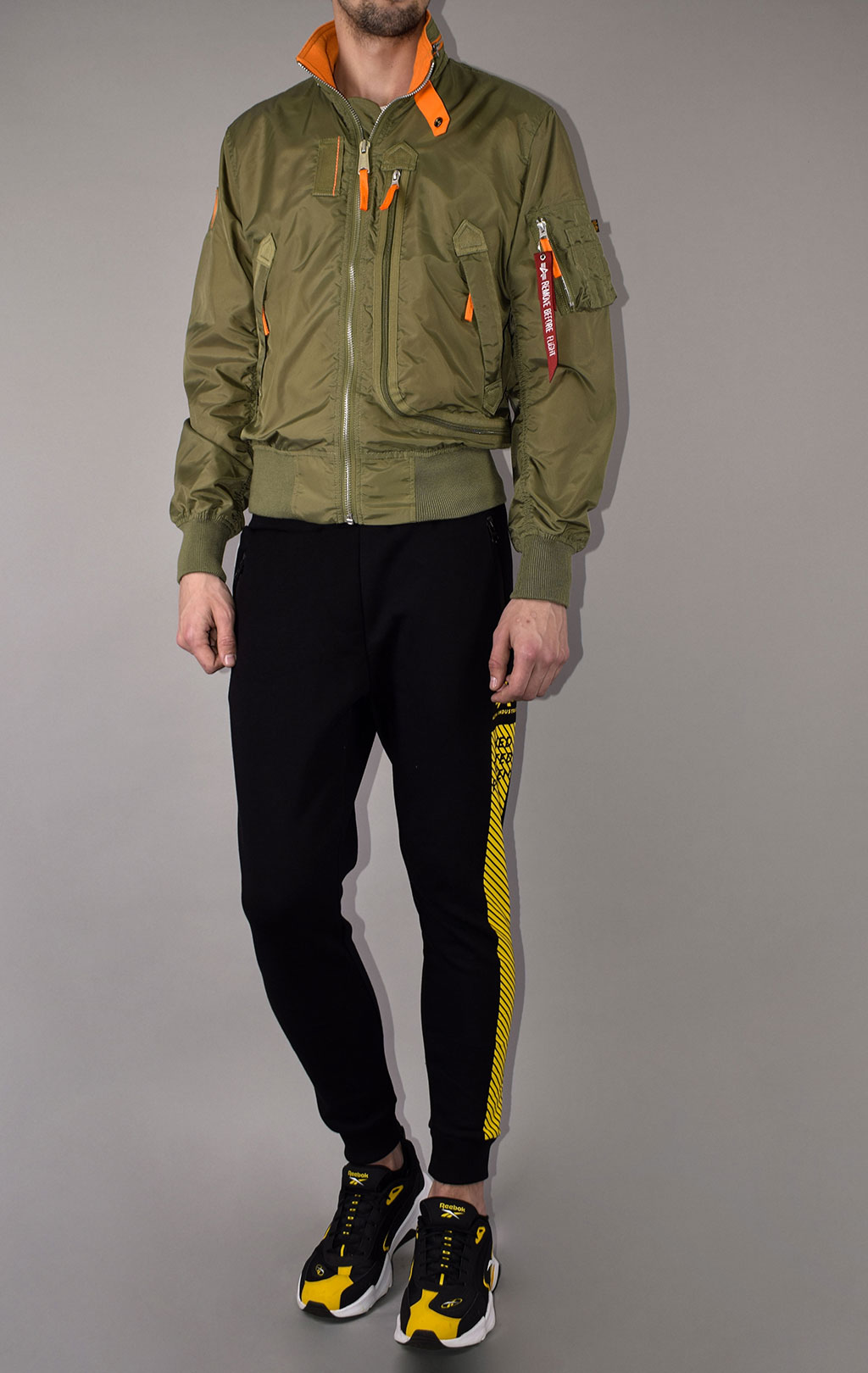 Ветровка ALPHA INDUSTRIES WING olive 