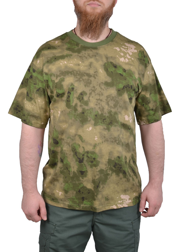 Футболка green camo 