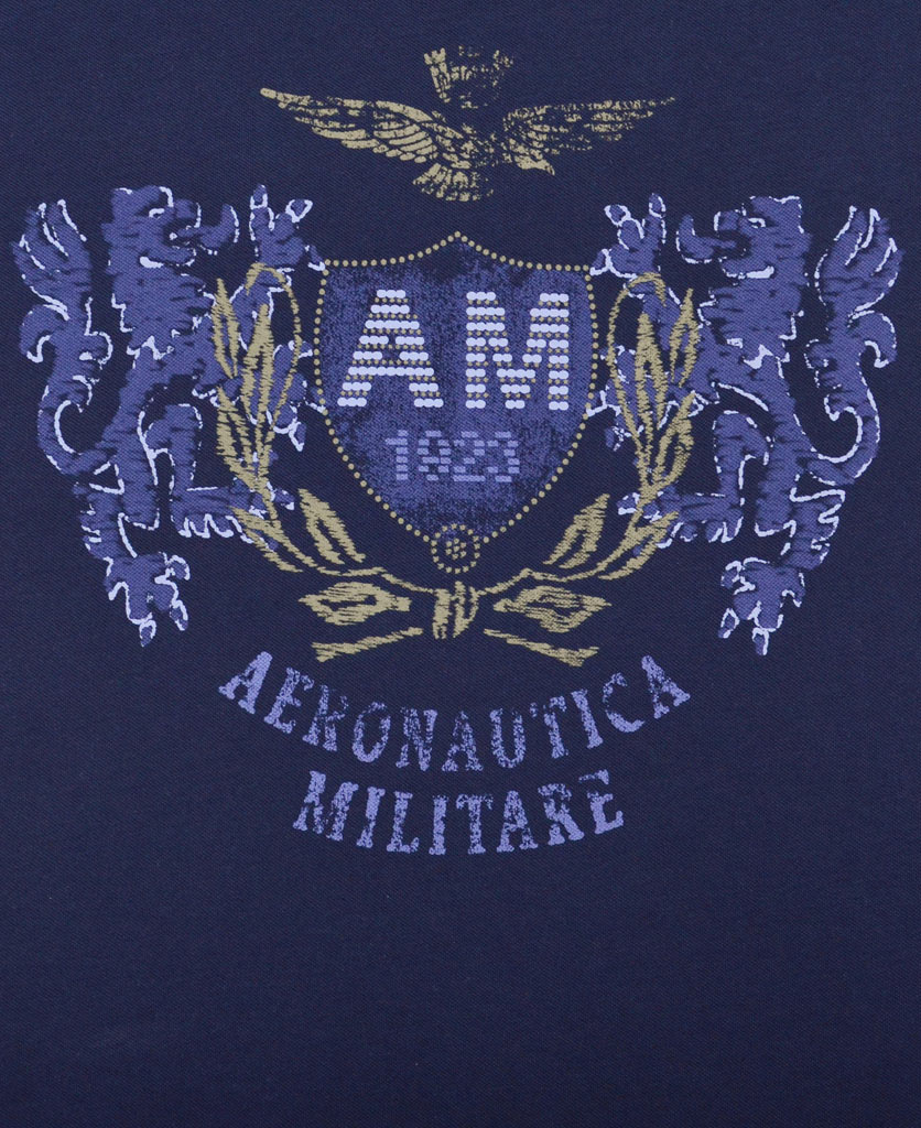 Женская футболка AERONAUTICA MILITARE blue navy (TS 1497) 
