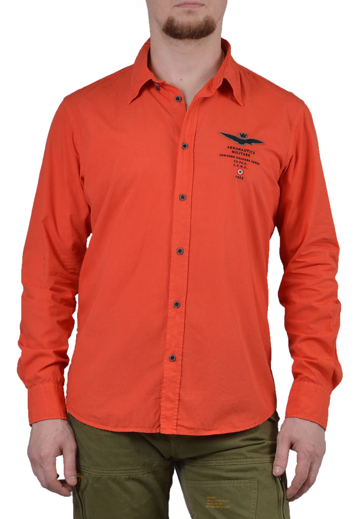 Рубашка AERONAUTICA MILITARE orange (CA 906) 