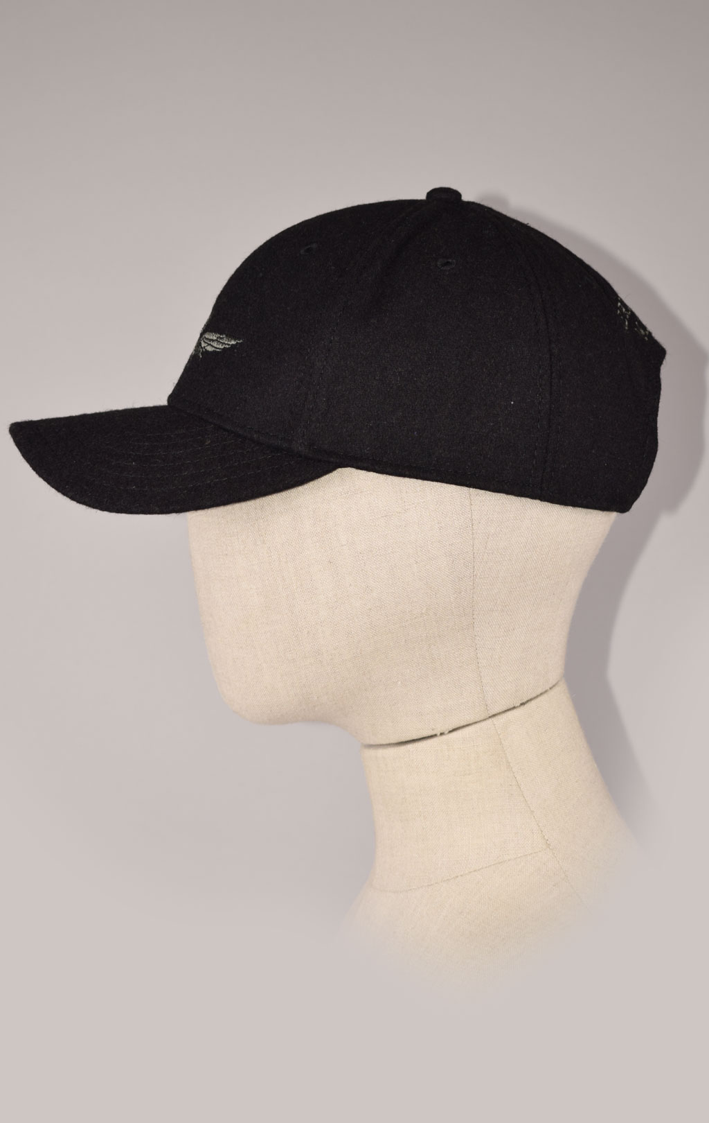 Бейсболка AERONAUTICA MILITARE шерсть FW 22/23/CN jet black (HA 1085)