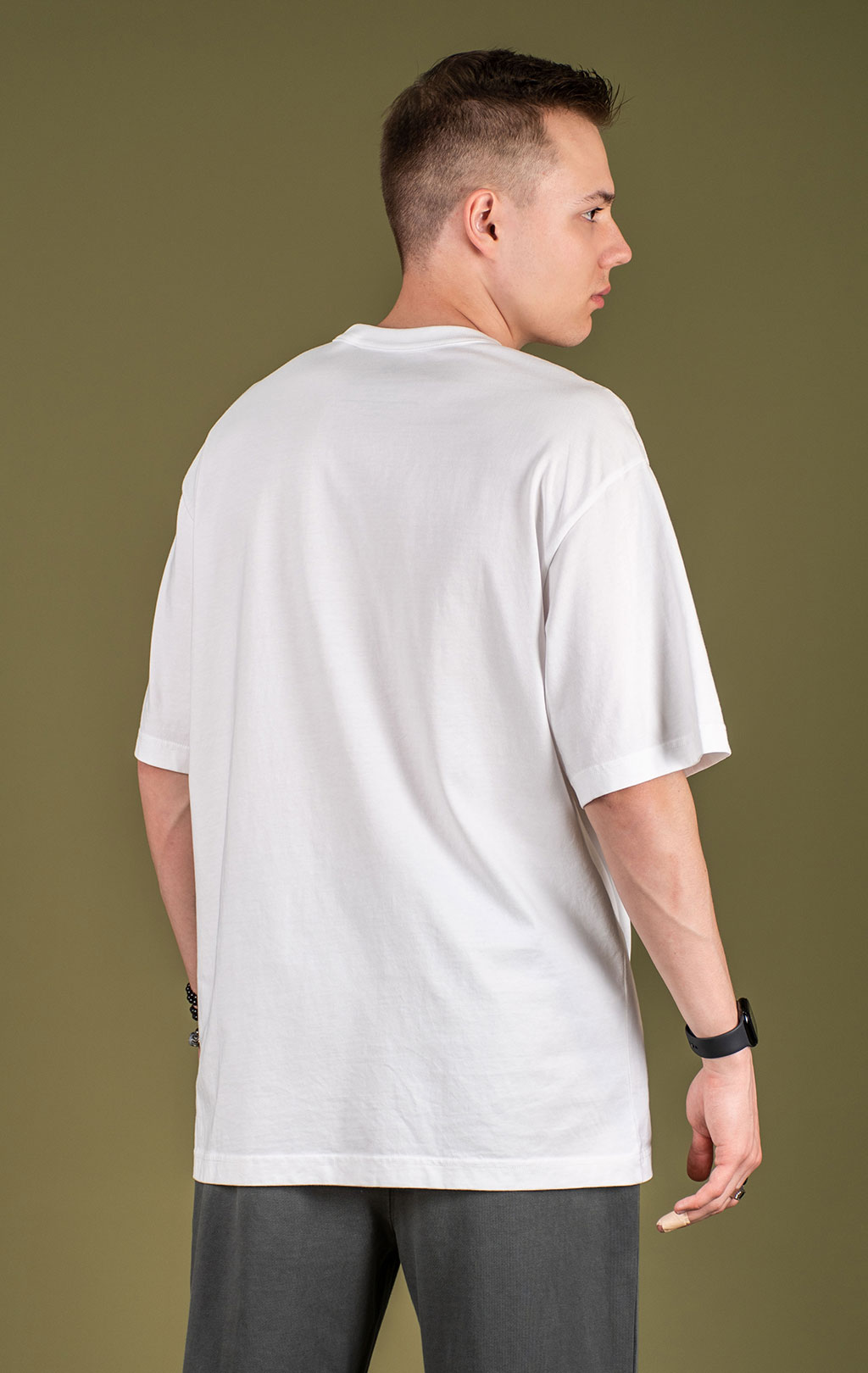 Футболка ALPHA INDUSTRIES ESSENTIAL RELAXED TEE SS 25 m white 