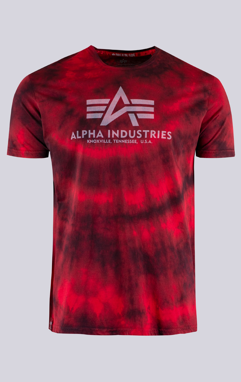Футболка ALPHA INDUSTRIES BASIC T BATIK speed red 
