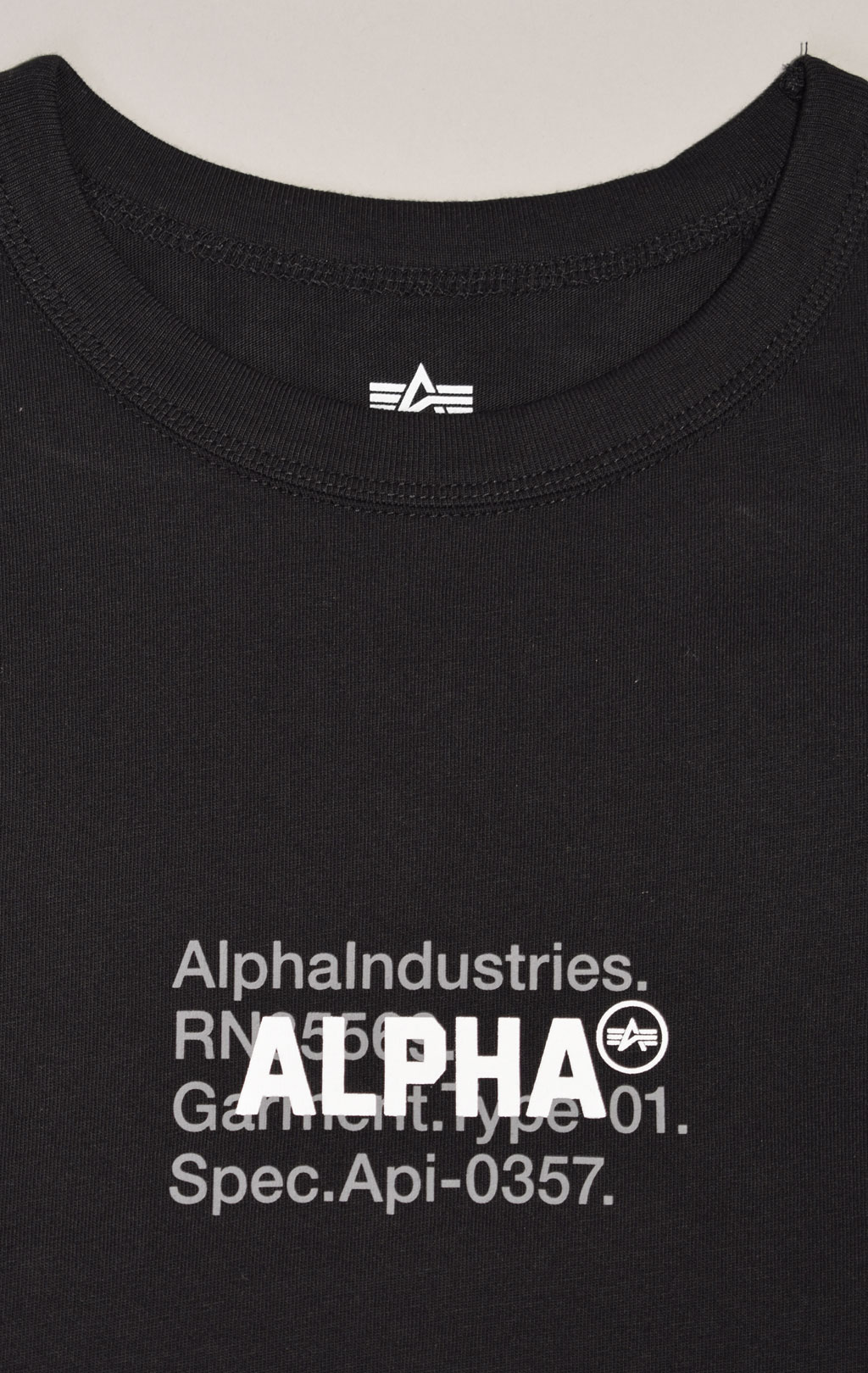 Футболка ALPHA INDUSTRIES ALPHA CODE GRAPHIC TEE SS 23 black 