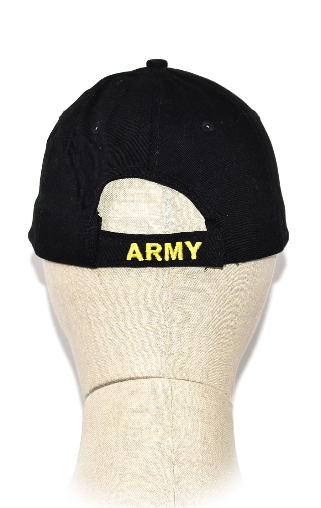 Бейсболка EC US ARMY (на козырьке) black (5295) 