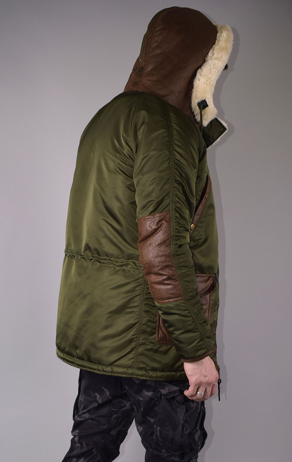 Аляска ALPHA INDUSTRIES N3-B3 dark green 