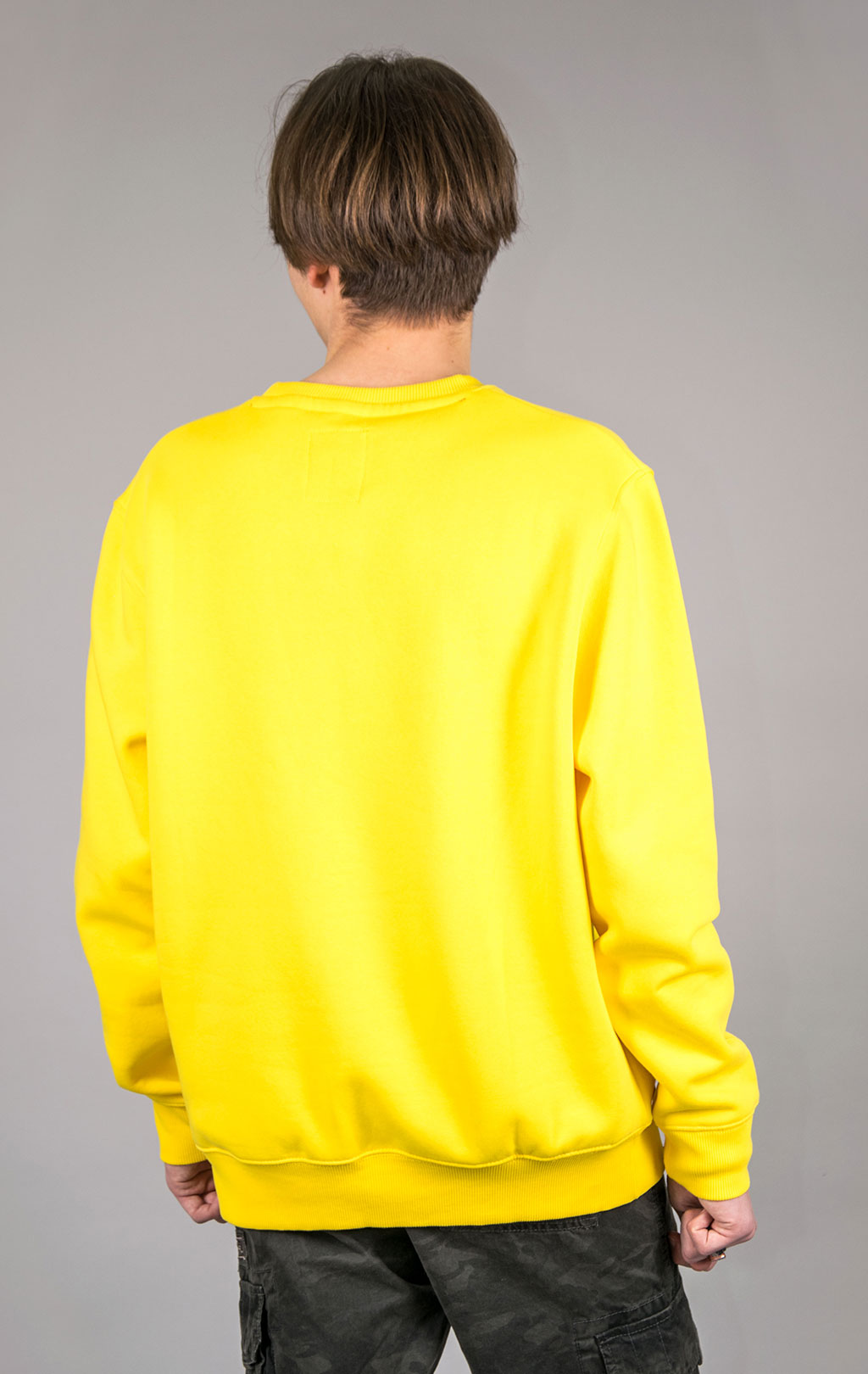 Свитшот ALPHA INDUSTRIES BASIC SWEATER empire yellow 