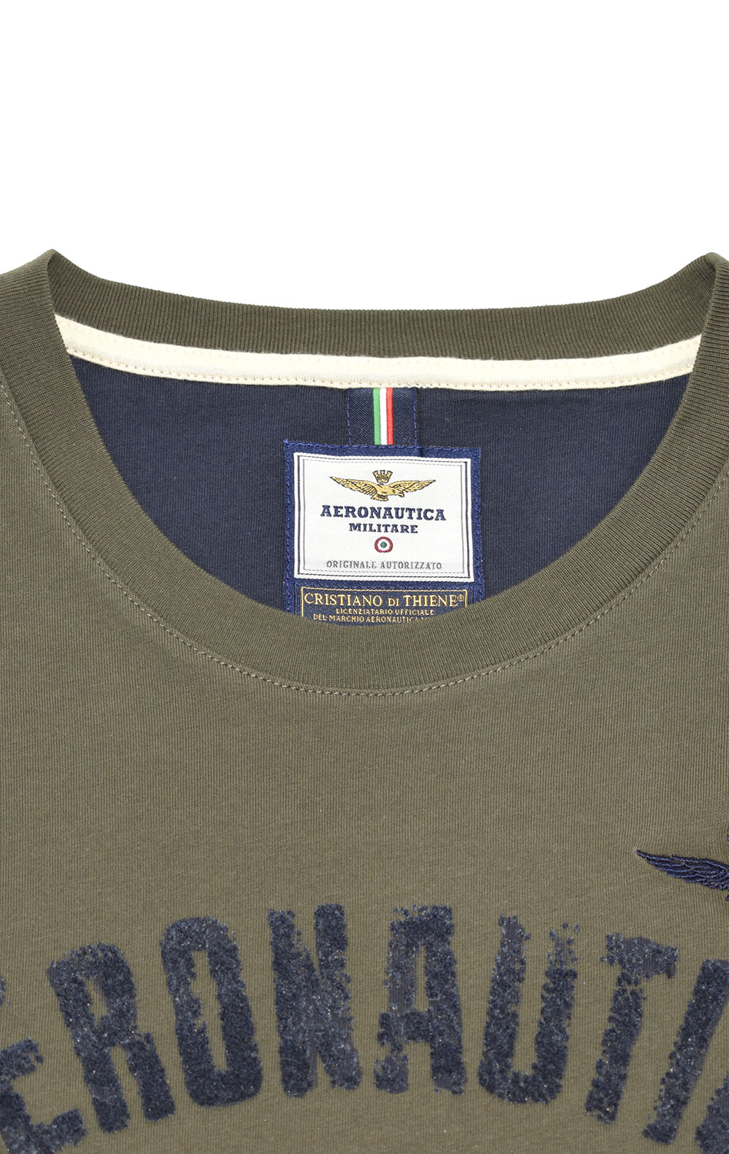 Футболка AERONAUTICA MILITARE FW 20/21/TR verde scuro (TS 1782) 