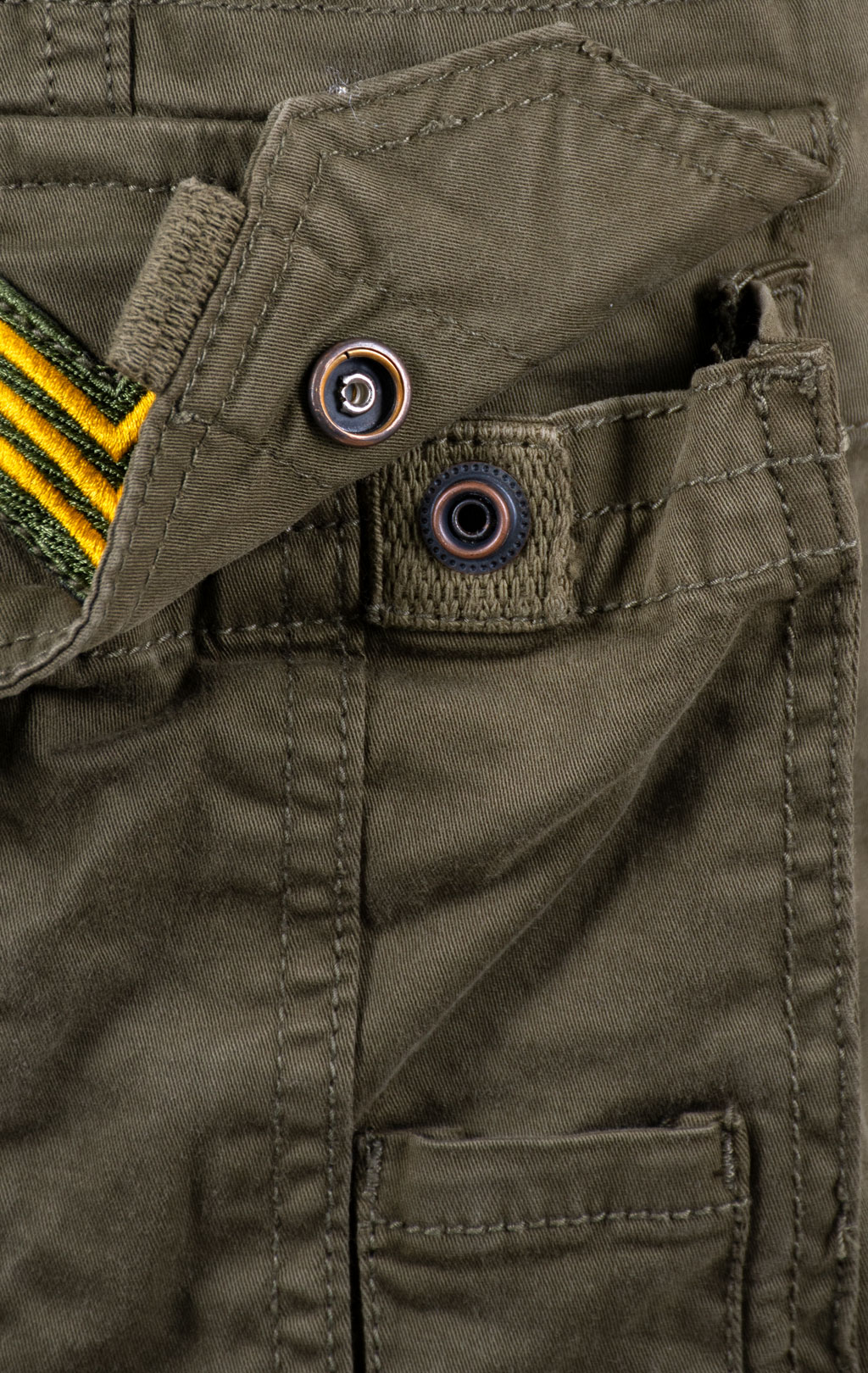 Шорты карго ALPHA INDUSTRIES CREW SHORT PATCH dark olive 