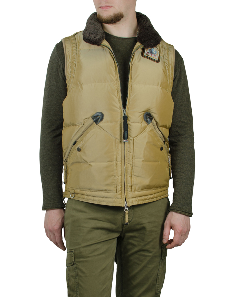 Жилет пуховой PARAJUMPERS KOBUK honey 