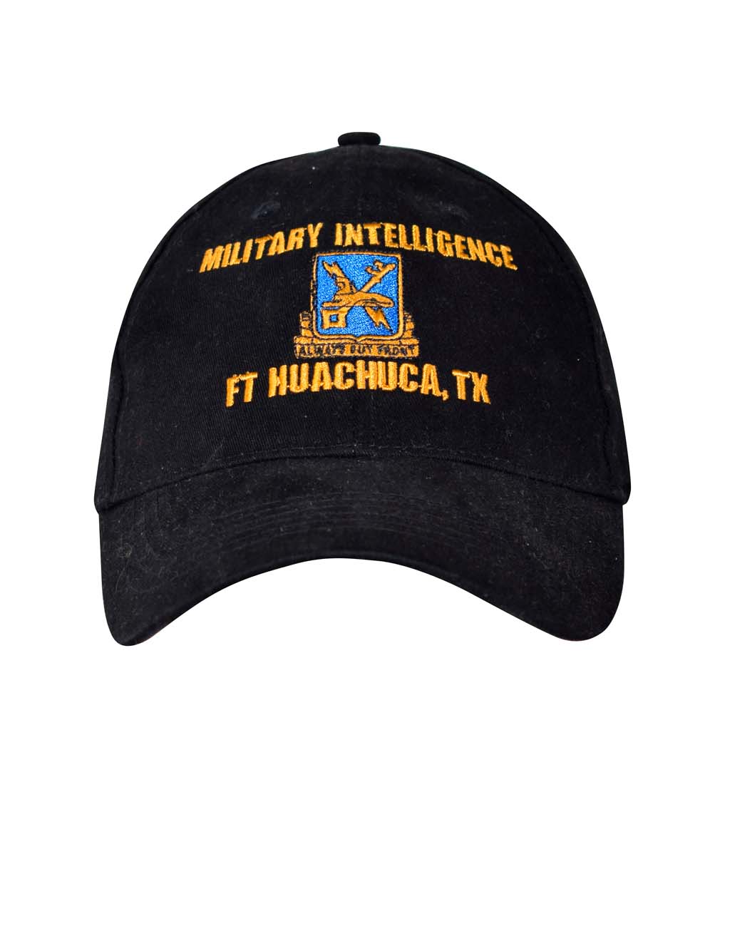 Бейсболка EC MILITARY INTELLIGENCE FT HUACHUCA black (7719) 