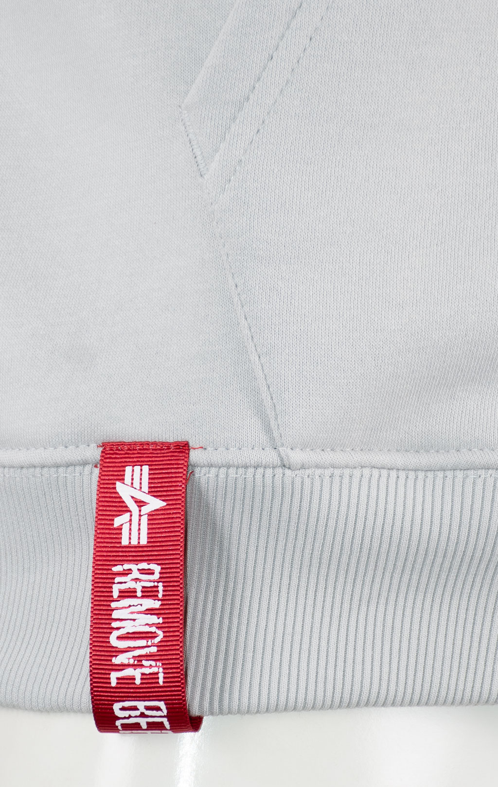 Толстовка ALPHA INDUSTRIES BASIC HOODY pastel grey 