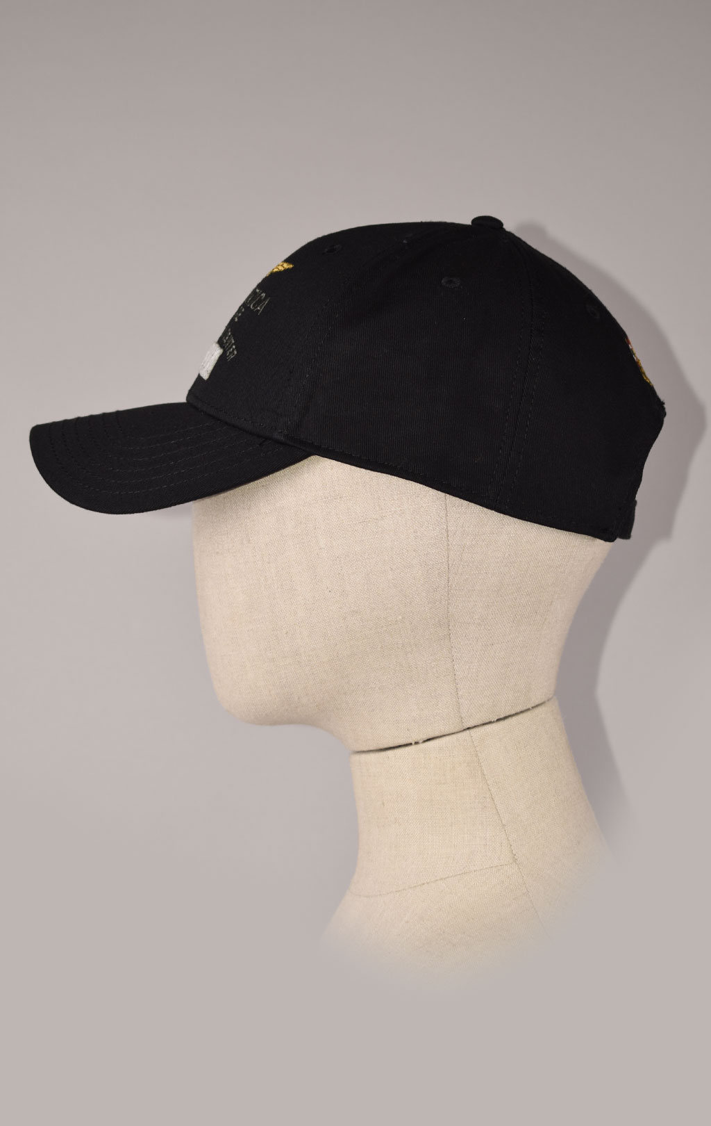 Бейсболка AERONAUTICA MILITARE FW 22/23/CN jet black (HA 1113)