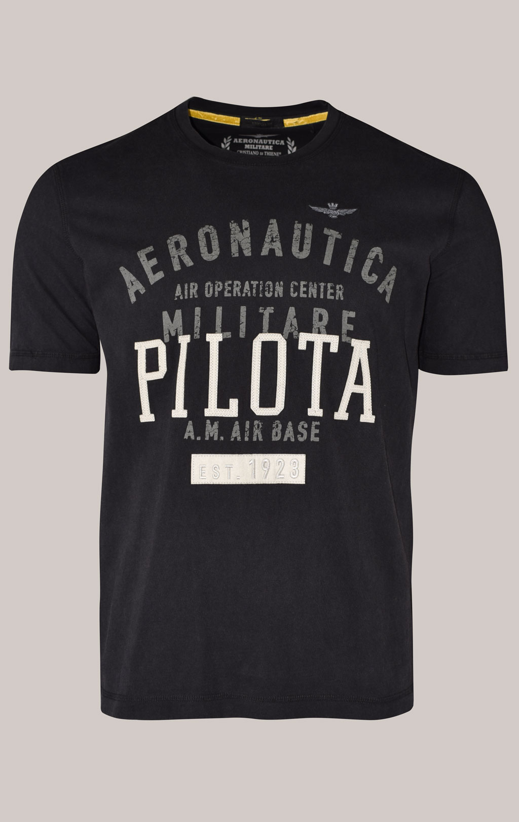 Футболка AERONAUTICA MILITARE FW 22/23/IN jet black (TS 2045) 