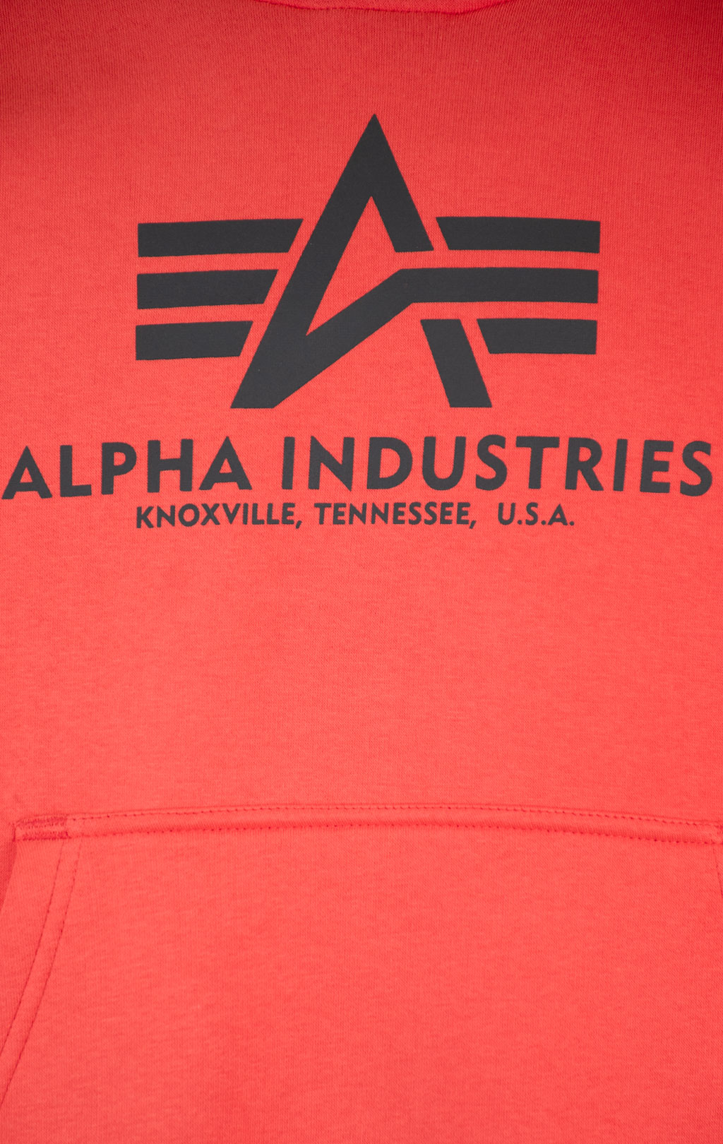 Толстовка ALPHA INDUSTRIES BASIC HOODY radiant red 