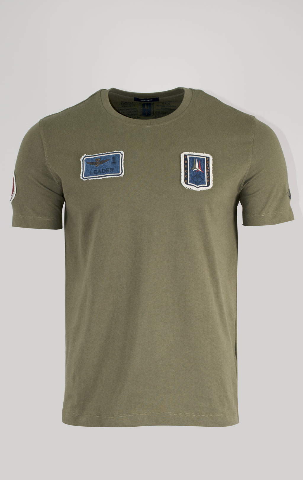 Футболка AERONAUTICA MILITARE SS 25 m/BD military olive (TS 2411) 