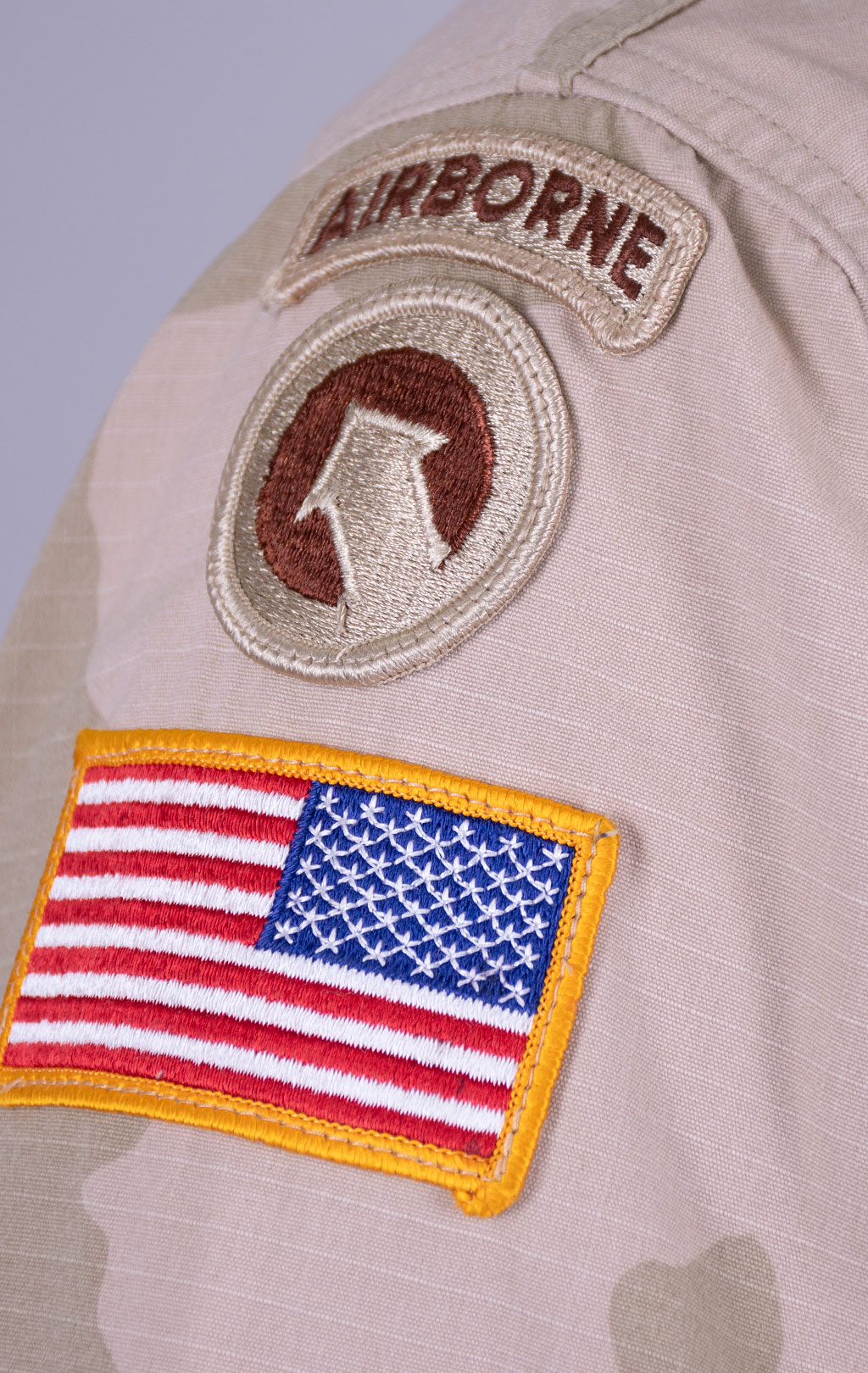 Китель полевой BDU rip-stop от 5ти нашивок desert-3 б/у США