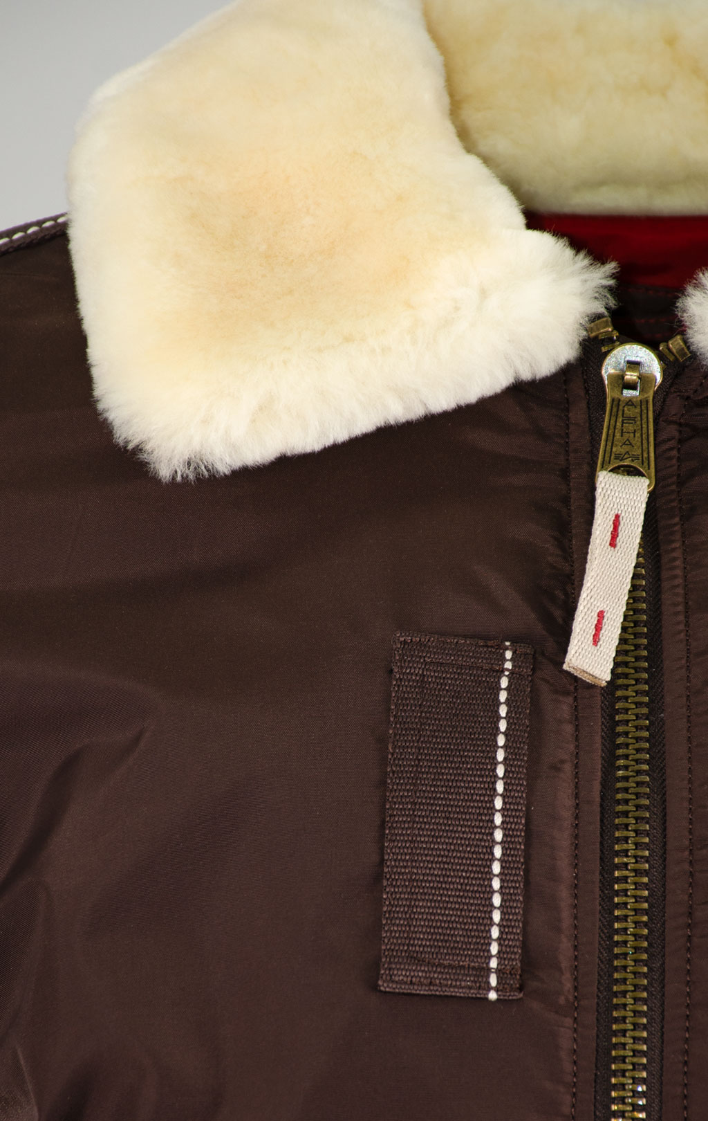 Куртка-пилот ALPHA INDUSTRIES INJECTOR-III hunter brown 