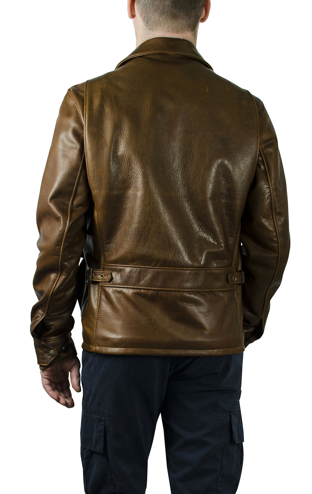 Куртка SCHOTT NYC Waxy Cowhide Leather DELIVERY JCT 27 кожа brown (563) 