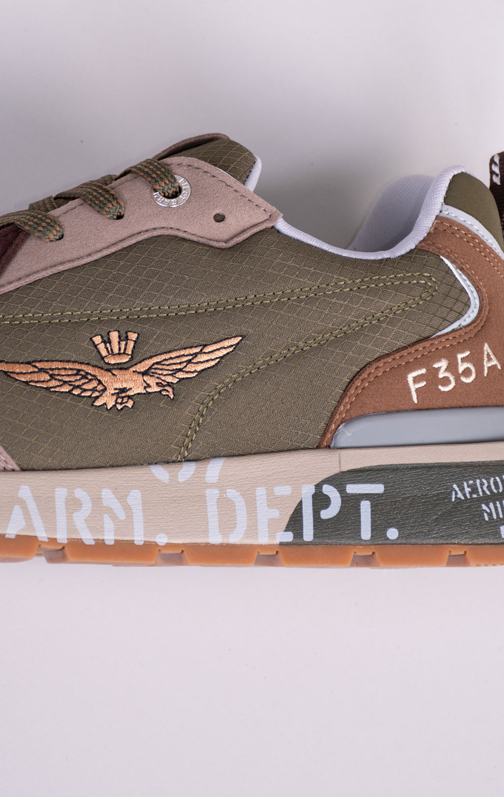 Кроссовки AERONAUTICA MILITARE (SC 0276) SS 26/CN salvia 