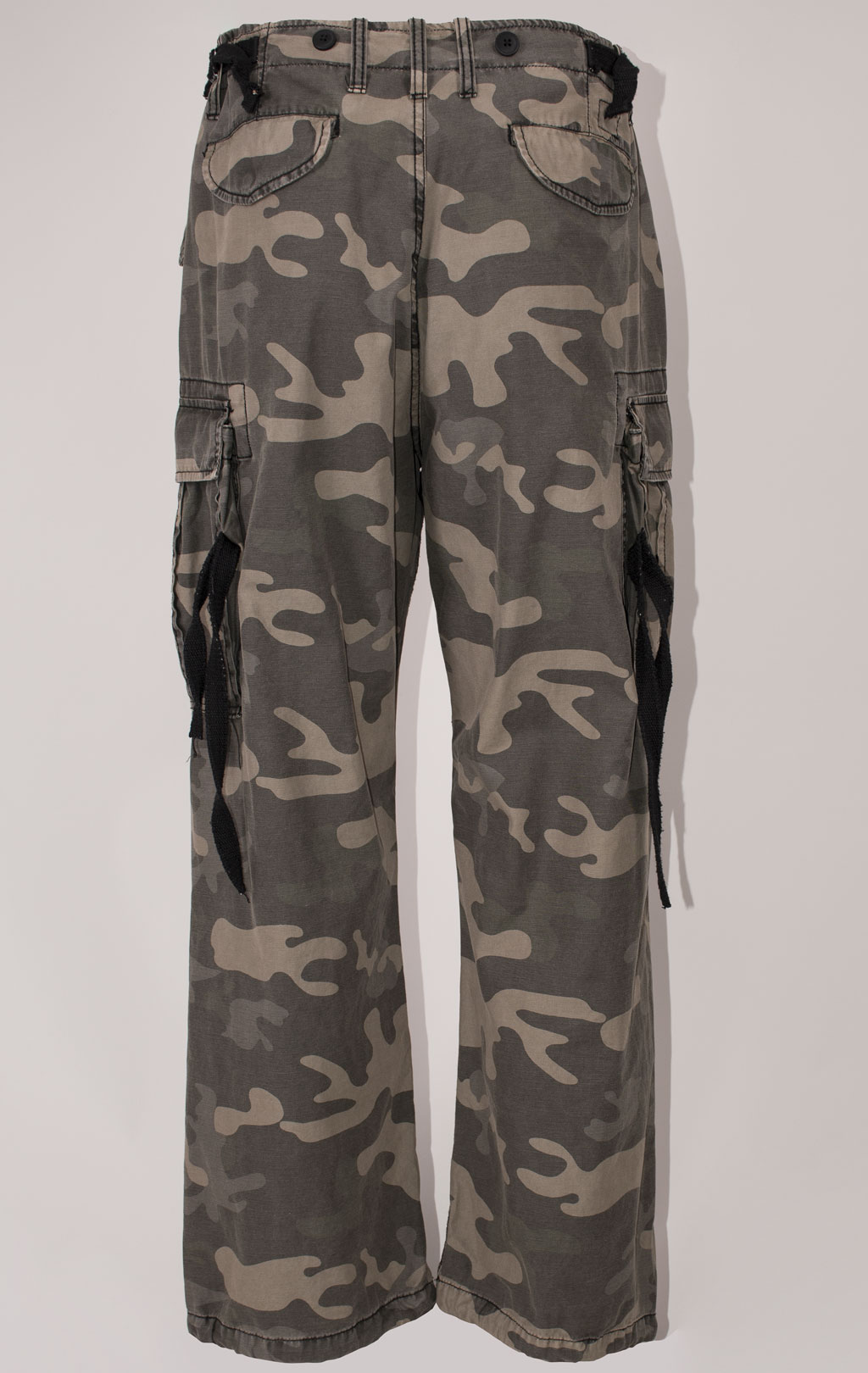 Брюки-карго Surplus VINTAGE FATIQUE CLASSIC M-65 black camo 