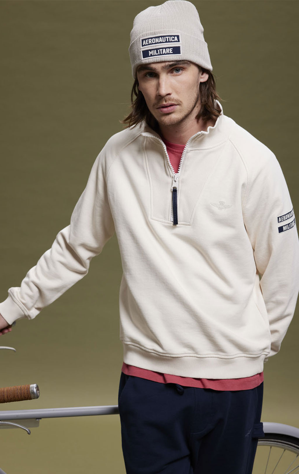 Олимпийка AERONAUTICA MILITARE FW 23/24/TR ice palace (FE 1803)
