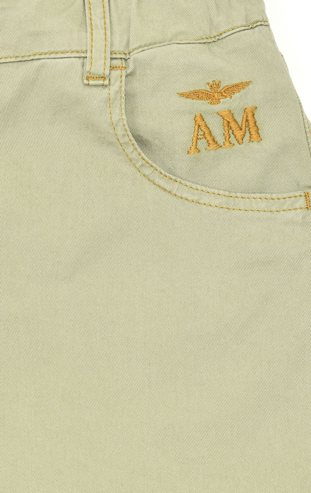 Женские брюки-карго AERONAUTICA MILITARE SS 21/AL menta (PA 1448) 