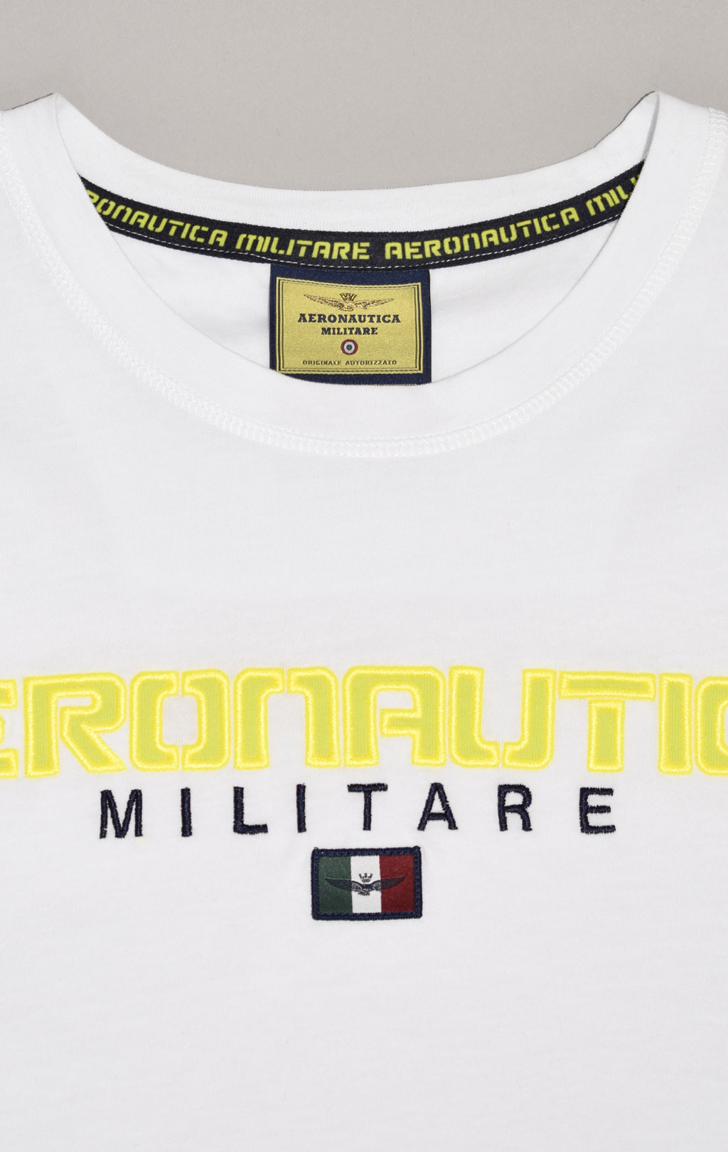 Футболка AERONAUTICA MILITARE SS 23/TR off white (TS 2064) 