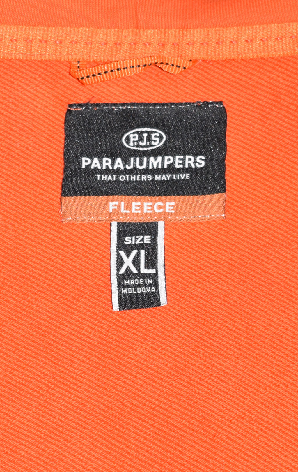 Толстовка с капюшоном PARAJUMPERS OVERLOD SS 23 carrot 