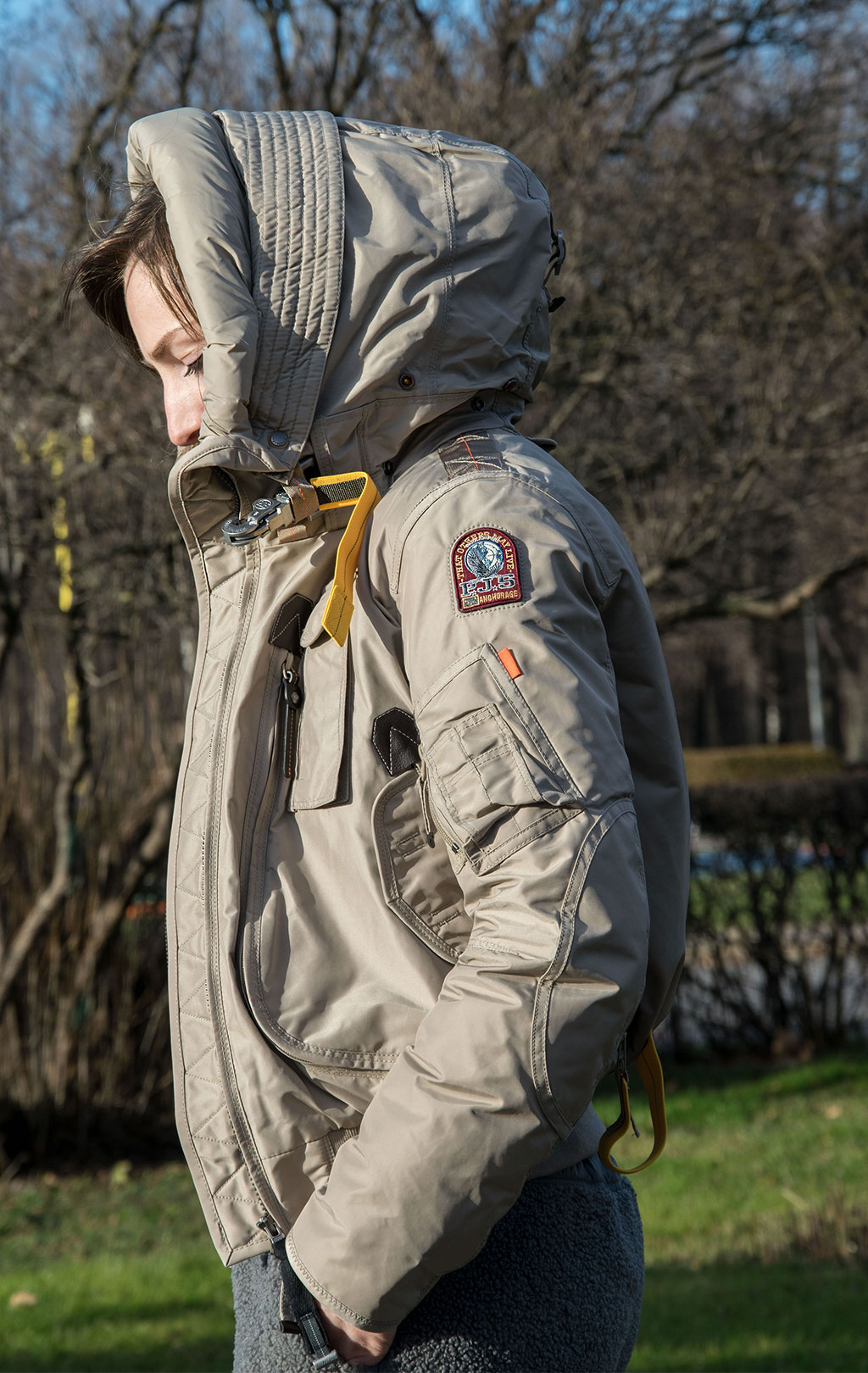 Женская куртка-аляска PARAJUMPERS GOBI BASE FW 21/22 atmosphere 