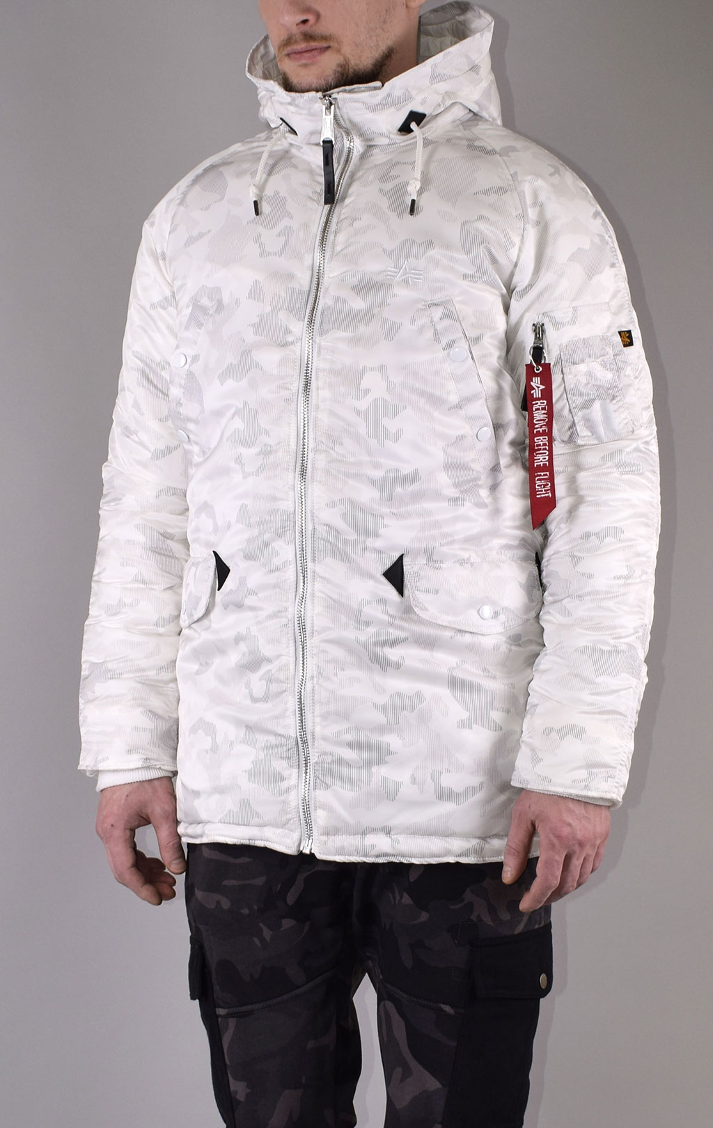 Аляска ALPHA INDUSTRIES PM N-3B camo white 