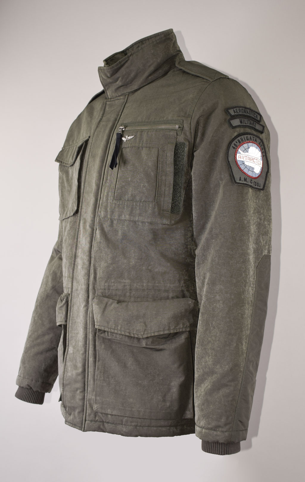 Куртка AERONAUTICA MILITARE FW 23/24 m/CN dark green (AB 2112) 