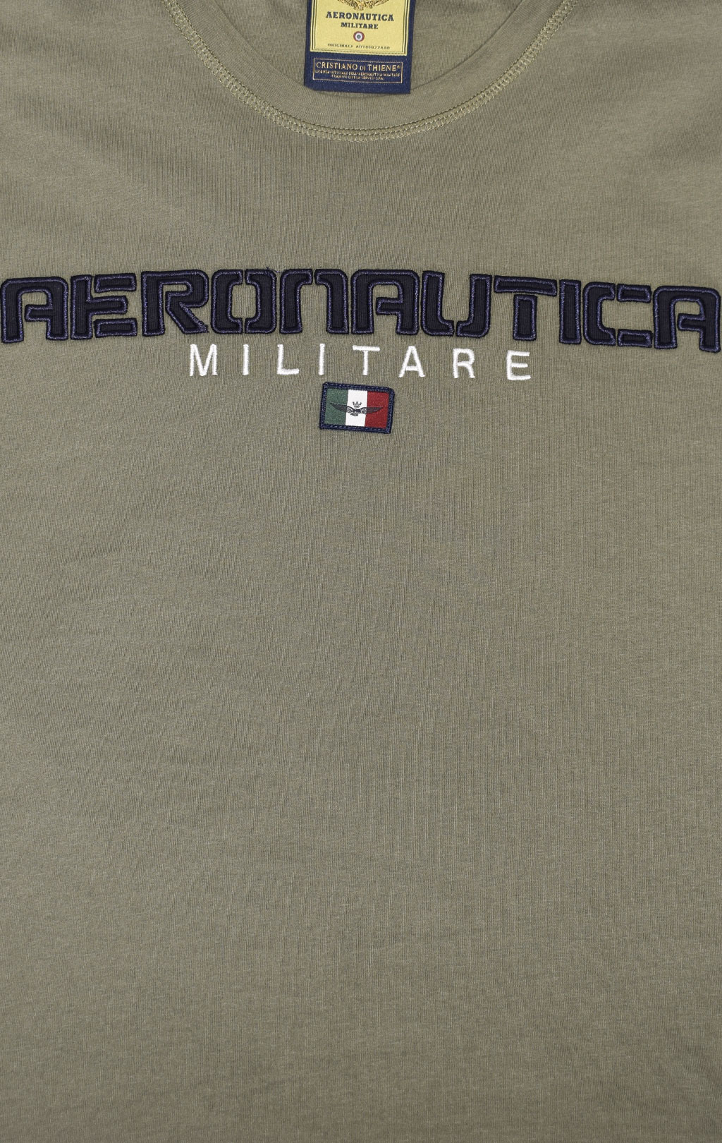 Футболка AERONAUTICA MILITARE SS 23/TR verde (TS 2064) 