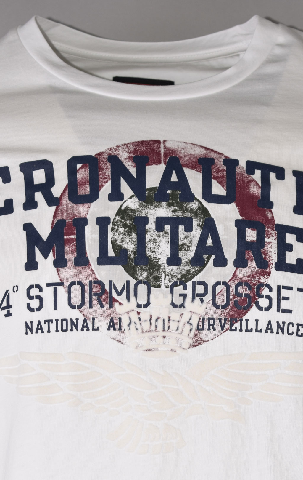 Футболка AERONAUTICA MILITARE SS 22/TR off white (TS 1940)