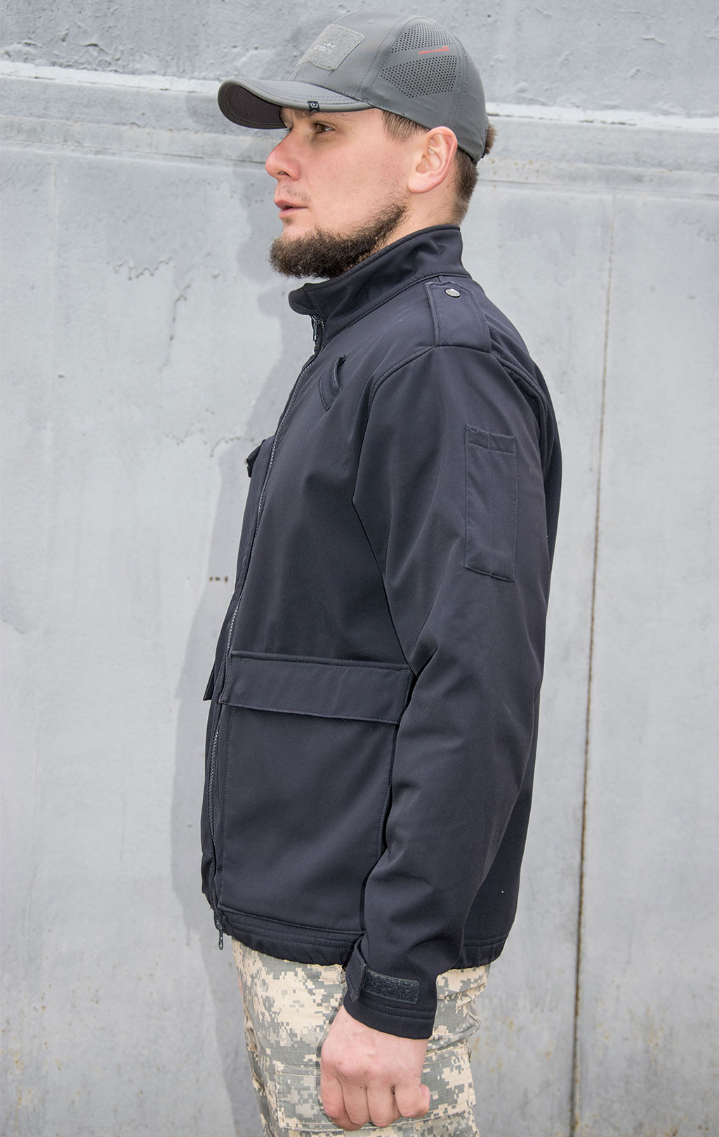 Ветровка Soft Shell navy б/у Англия