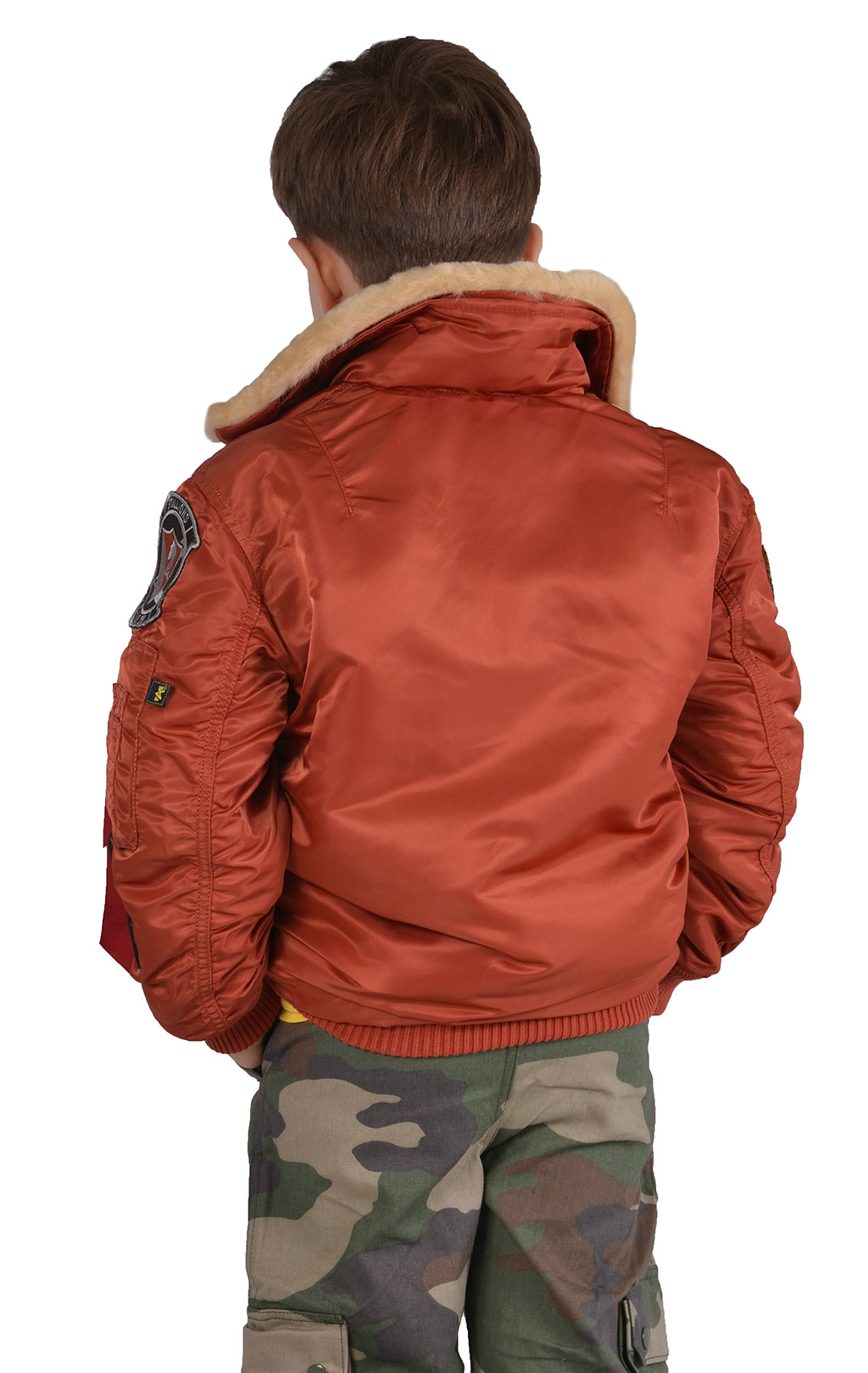 Детская куртка ALPHA INDUSTRIES MAVERICK rust 