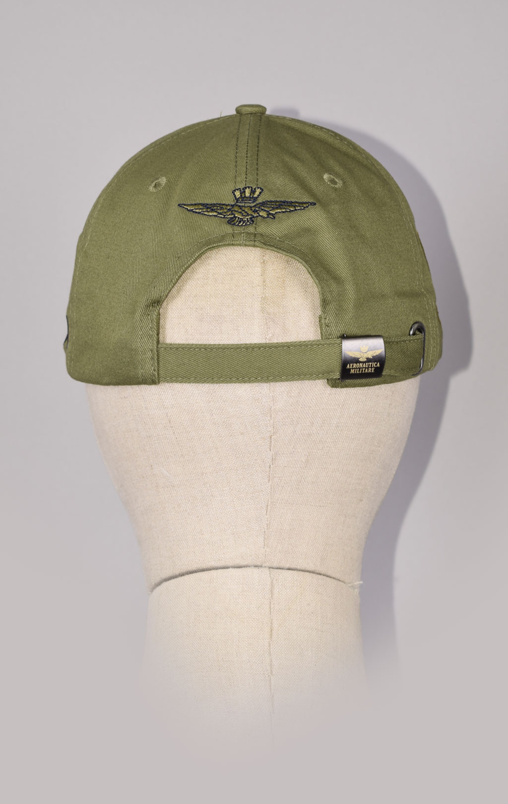 Бейсболка AERONAUTICA MILITARE FW 23/24/CN verde militare (HA 1154)