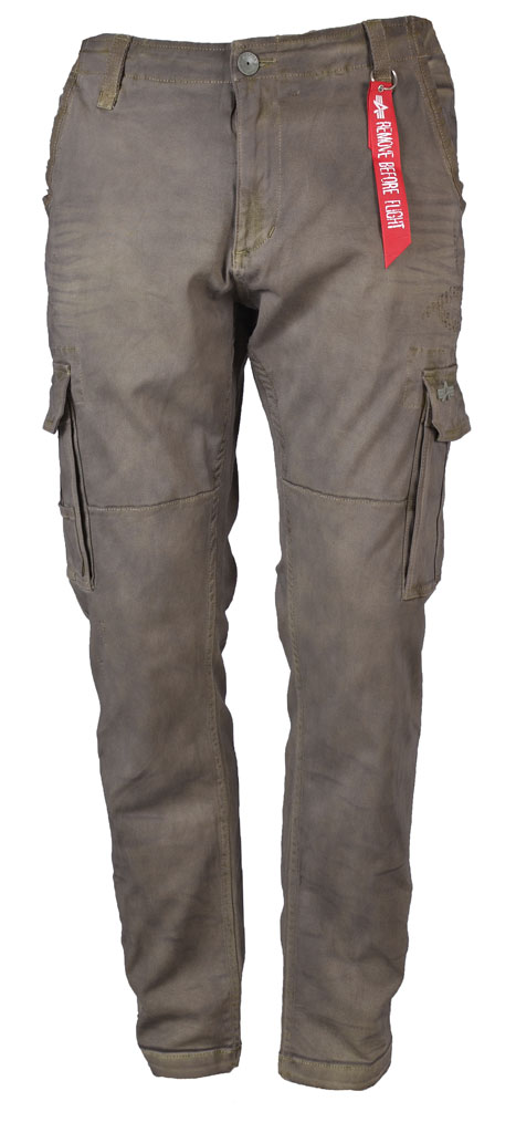Брюки-карго ALPHA INDUSTRIES IMPACT olive vintage 