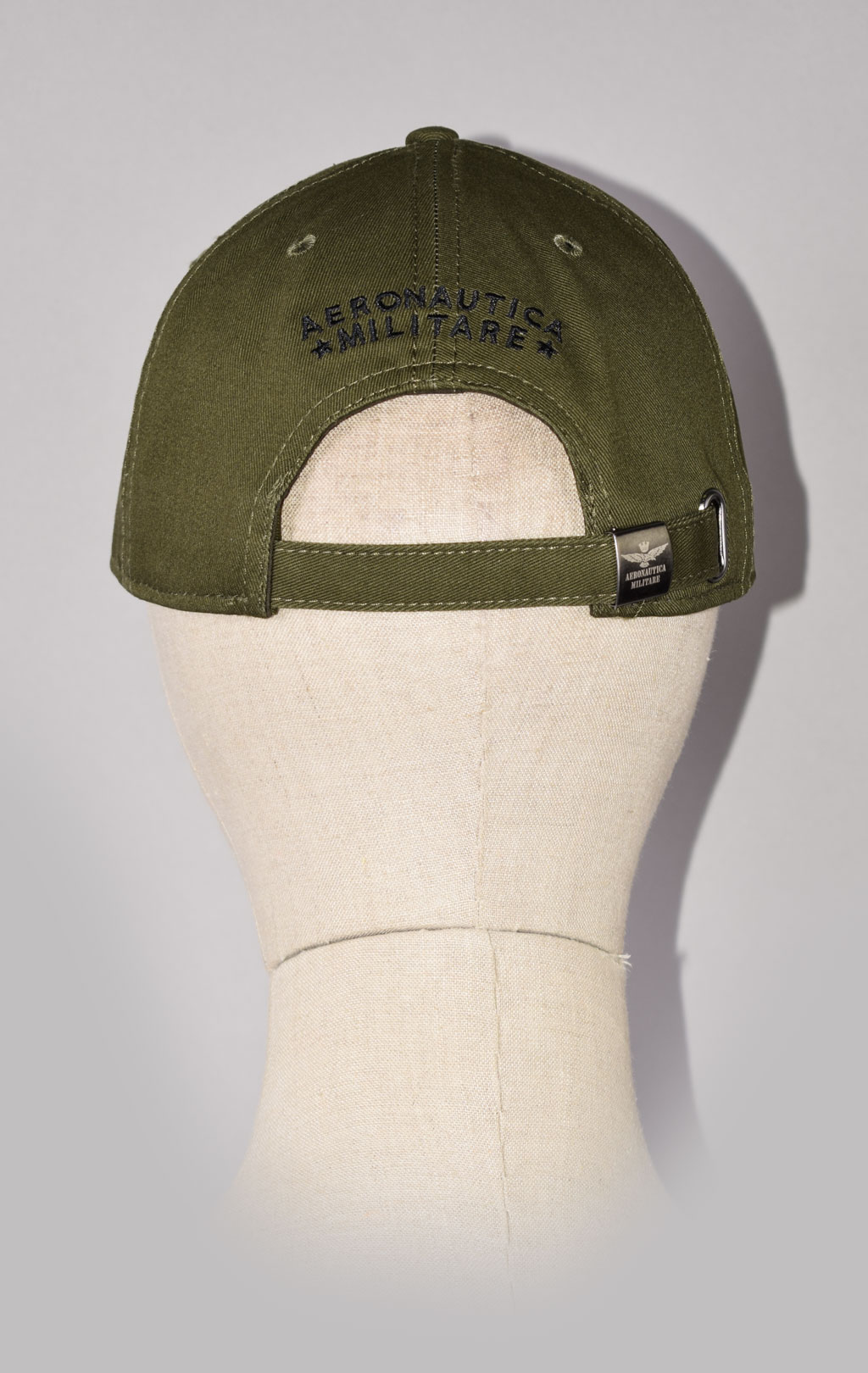 Бейсболка AERONAUTICA MILITARE SS 22/CN verde militare (HA 1100)