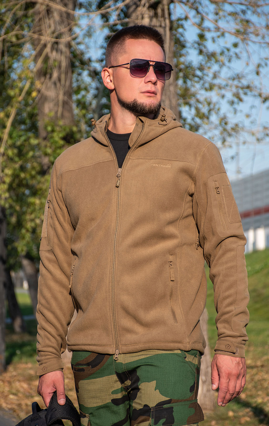 Толстовка тактическая Pentagon HERCULES 2.0 big size флис coyote 08026-2.0 
