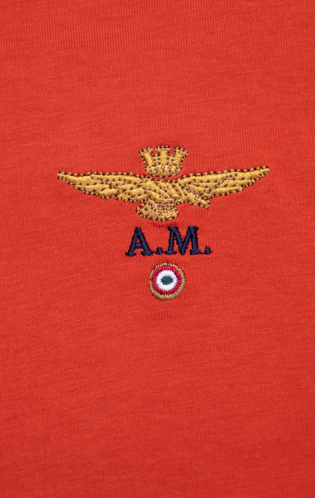 Лонгслив AERONAUTICA MILITARE FW 26/27/TR burnt ochre (TS 2390) 