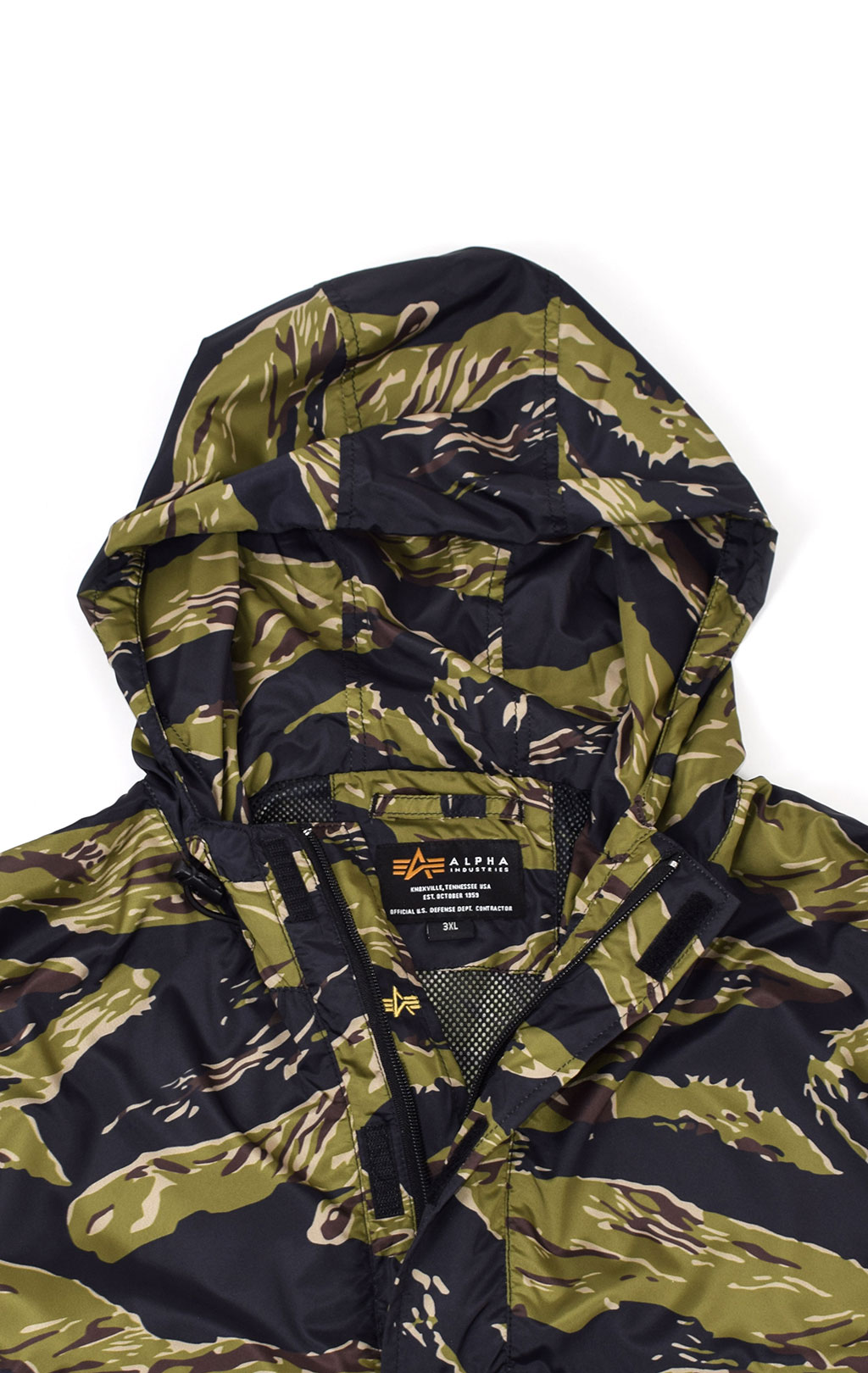 Анорак ALPHA INDUSTRIES GLIDER ANORAK tiger camo 