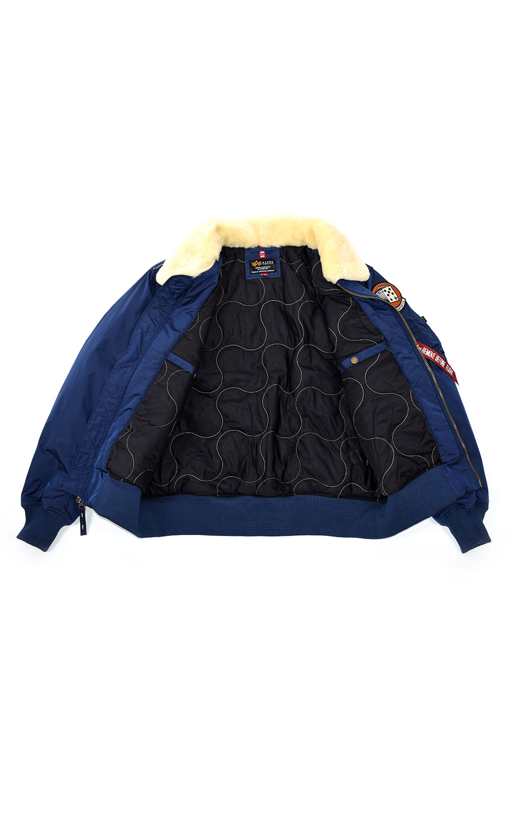 Куртка-пилот ALPHA INDUSTRIES INJECTOR-III AIR FORCE new navy 